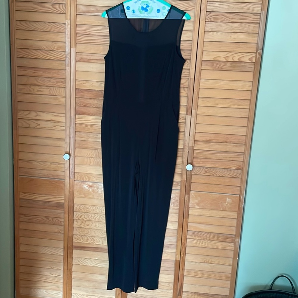Alexa B Black Jumpsuit Size 8 NWOT
